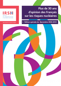 IRSN 30 ans perception risques nucléaires